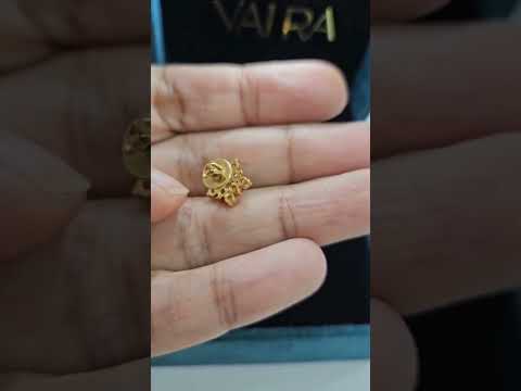 Snowflake Earrings in Moissanite and Lab Diamond by Vai Ra