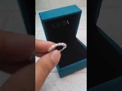 Eira Three Fourth Eternity Band 0.96 CT by Vai Ra
