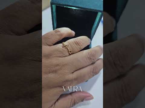 Heart Beat Ring in Gold by Vai Ra