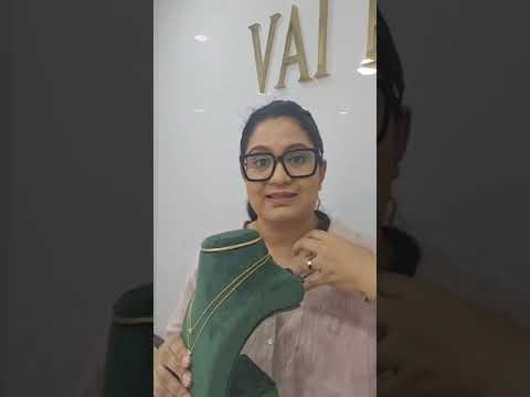 Heart Stackable Moissanite Necklace  by Vai Ra
