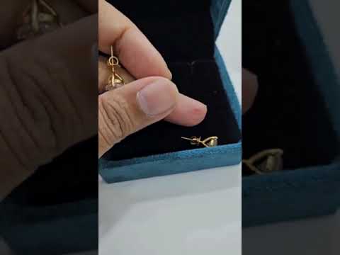 Three Prong Ear Rings by Vai Ra
