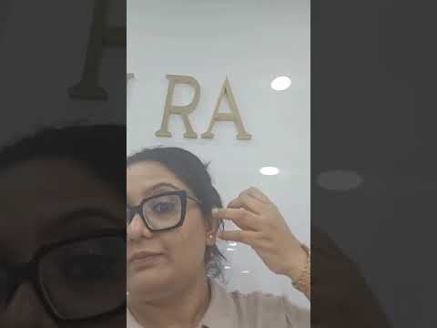Three flower ear piercing in Lab diamond and Moissanite by Vai Ra