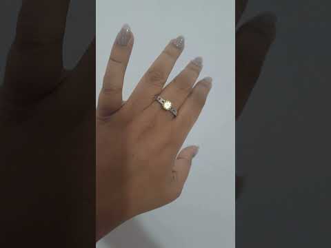 Kapila Yellow Sapphire Solitaire Ring