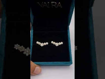 Five flower Multipiercing Earrings