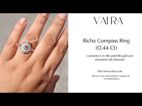 Richa Compass Ring (0.44 Ct)