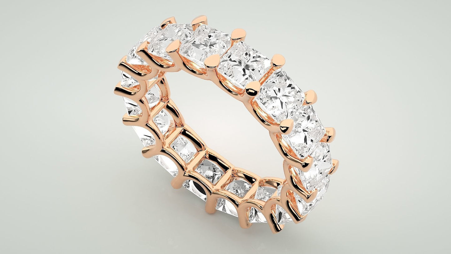 Cushion Eternity Band - 9.14 CT