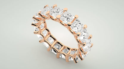 Cushion Eternity Band - 9.14 CT