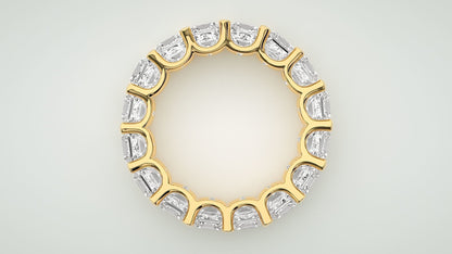 Cushion Eternity Band - 9.14 CT