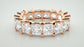 Cushion Eternity Band - 9.14 CT