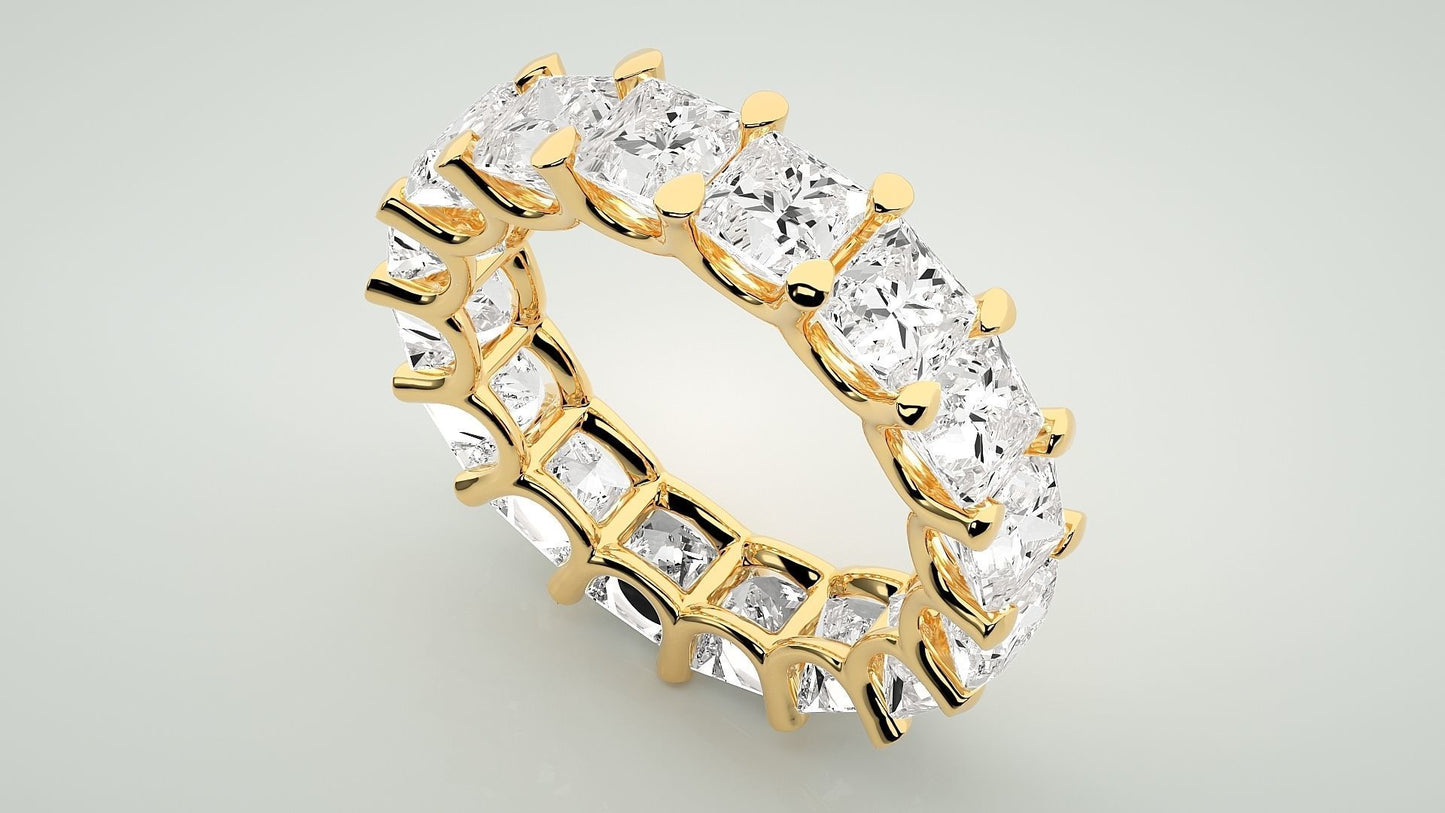 Cushion Eternity Band - 9.14 CT