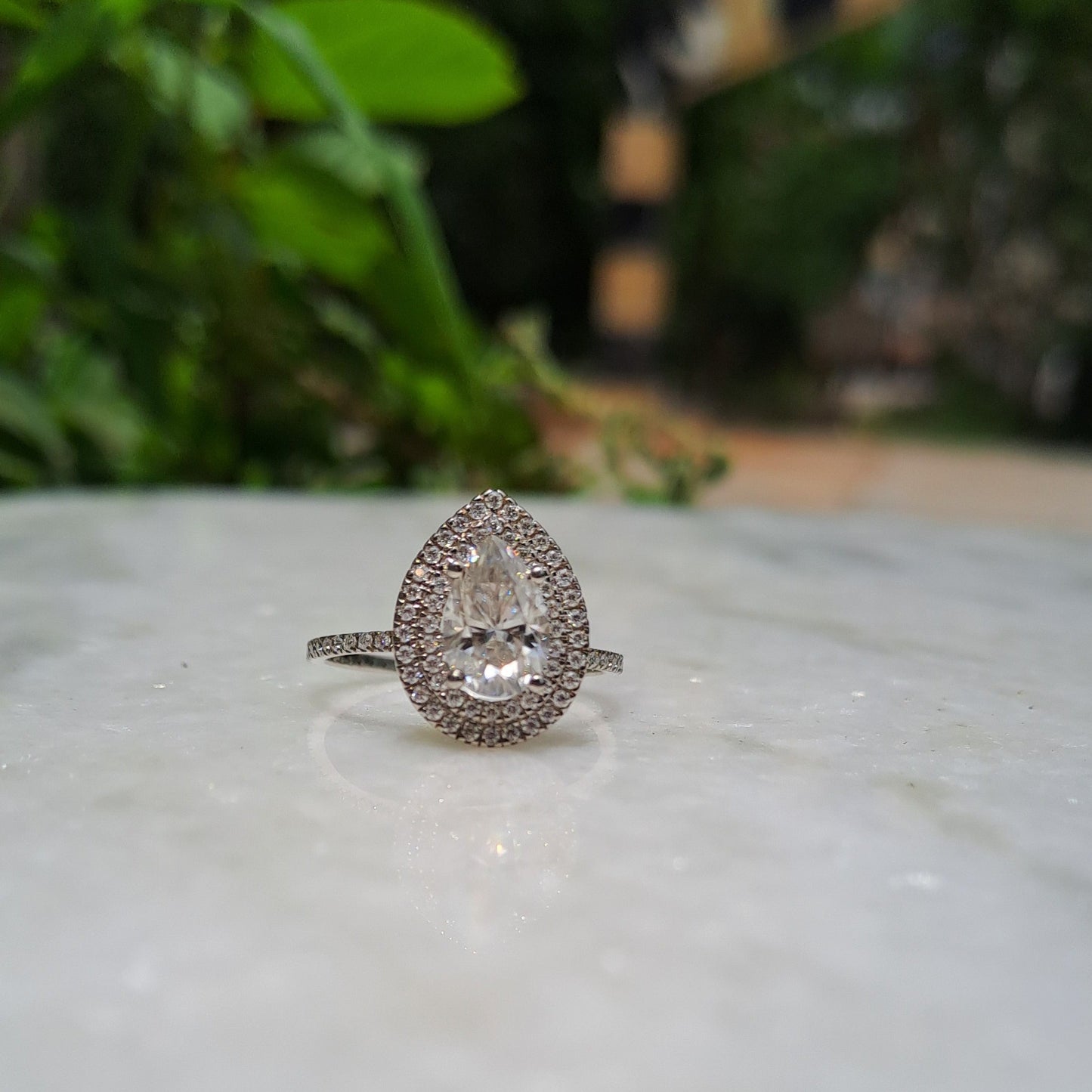 Moissanite Diamond Ring