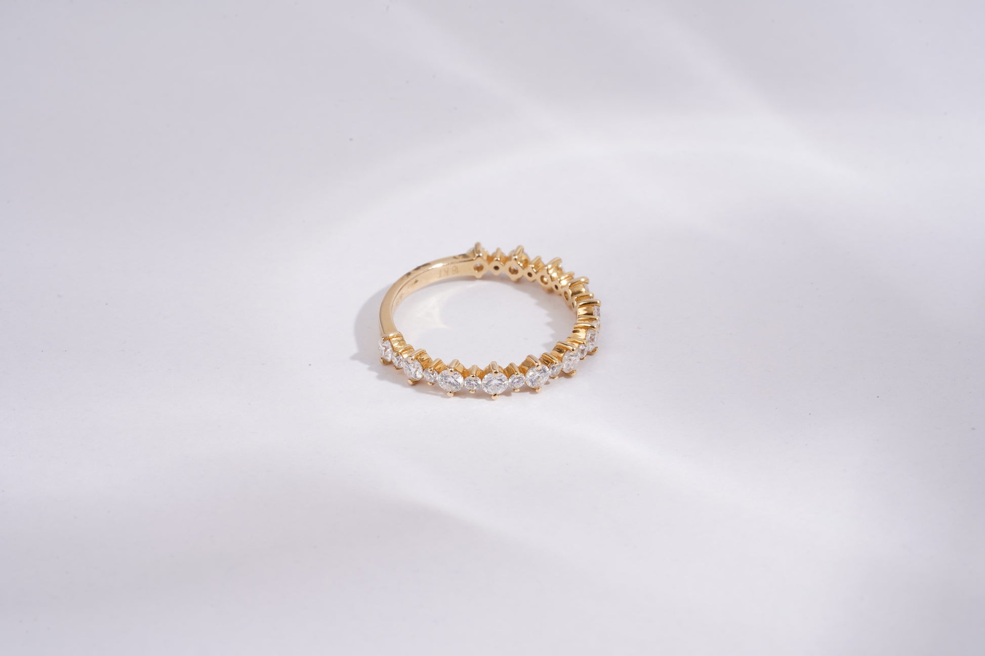 Beleze Three Fourth Eternity Band by Vai Ra