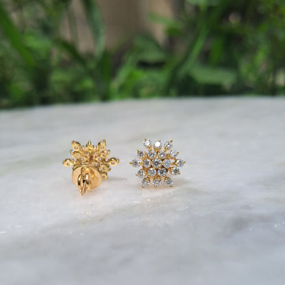 Moissanite Diamond Earring