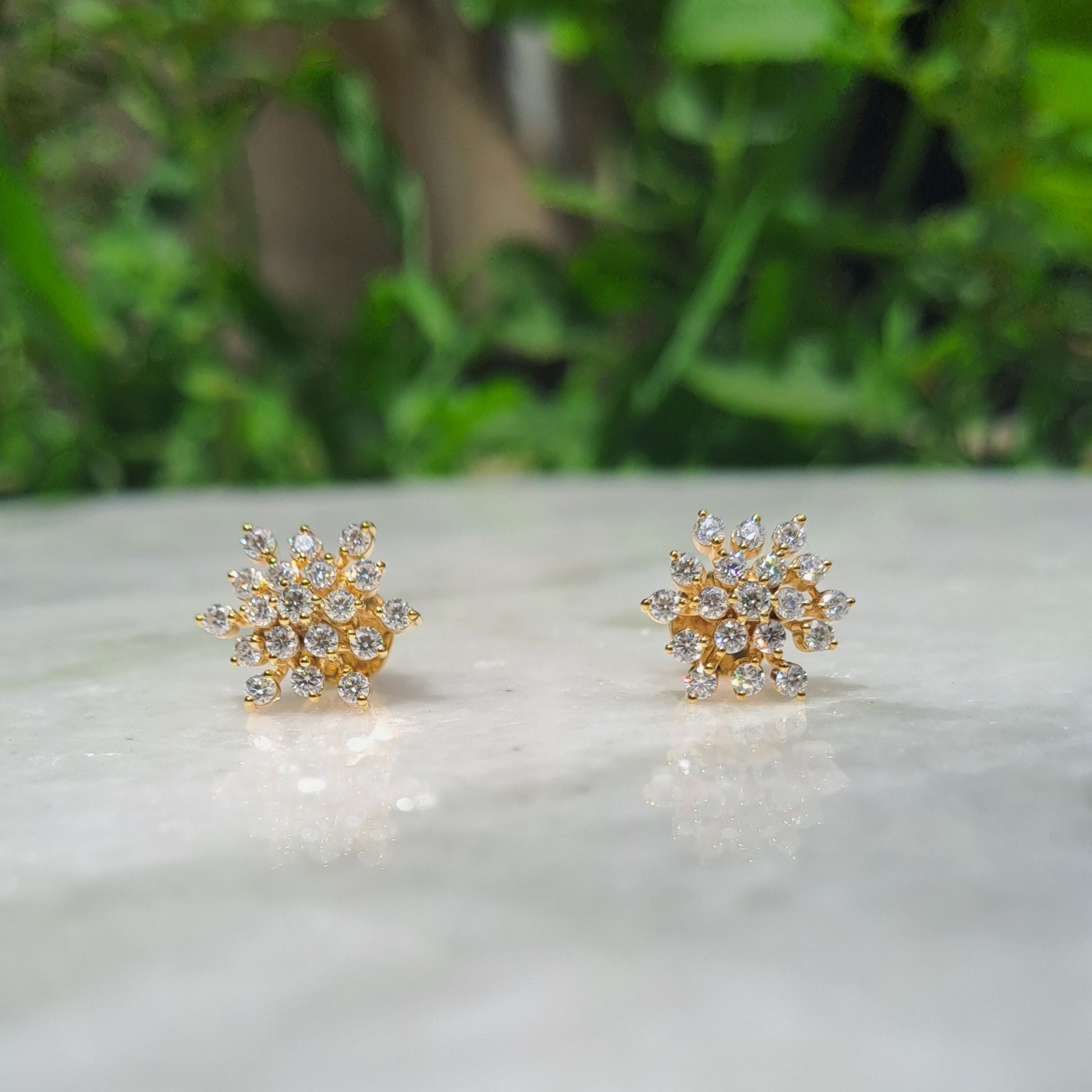 Moissanite Diamond Earring