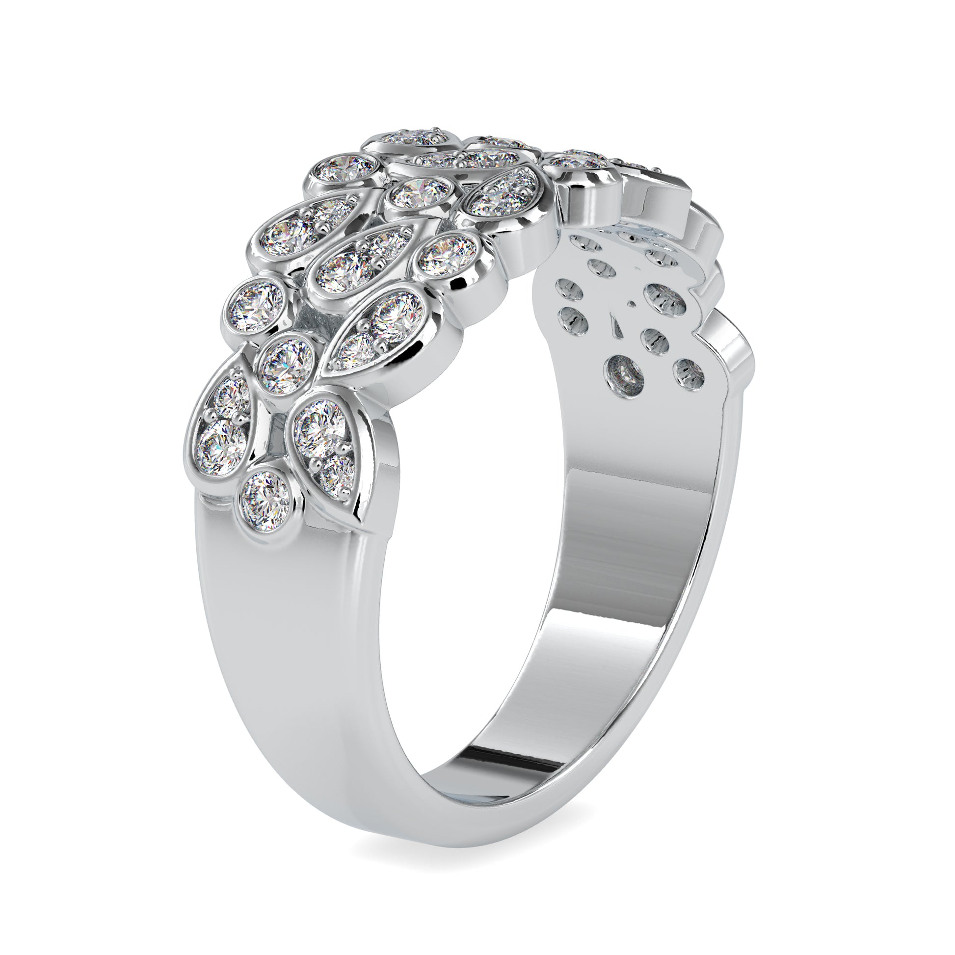 The Portia Ring - Moissanite Diamond