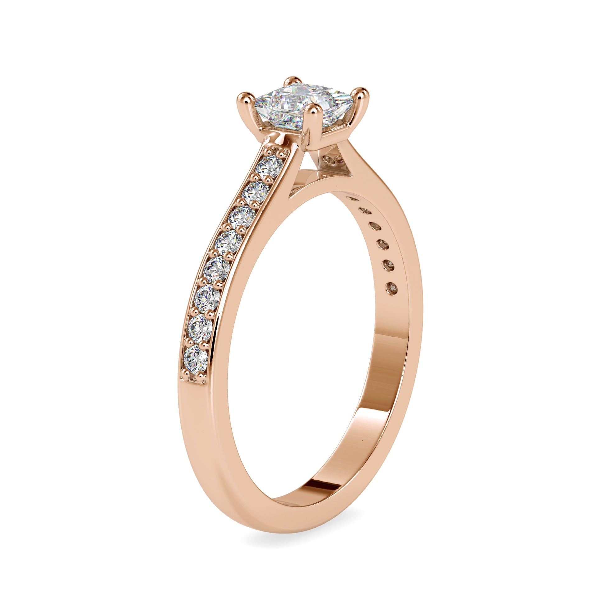 The Aphrodite Ring Moissanite Diamond