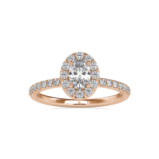 The Ava Ring - Moissanite Diamond