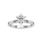 The Deepa Solitaire Ring- Vaira Moissanite diamond