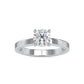 The Lumes Solitaire Ring-Vaira Moissanite Diamond