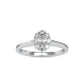 The Electra Ring -Moissanite diamond Cluster Ring