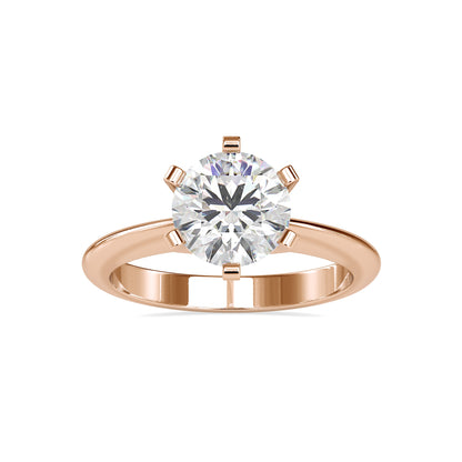 The Stella Ring  Moissanite diamond Solitaire Ring - 1.99 Ct