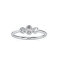 The Blake Ring  Moissanite diamond Stackable  Ring - 0.26 Ct