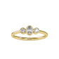 The Blake Ring  Moissanite diamond Stackable  Ring - 0.26 Ct