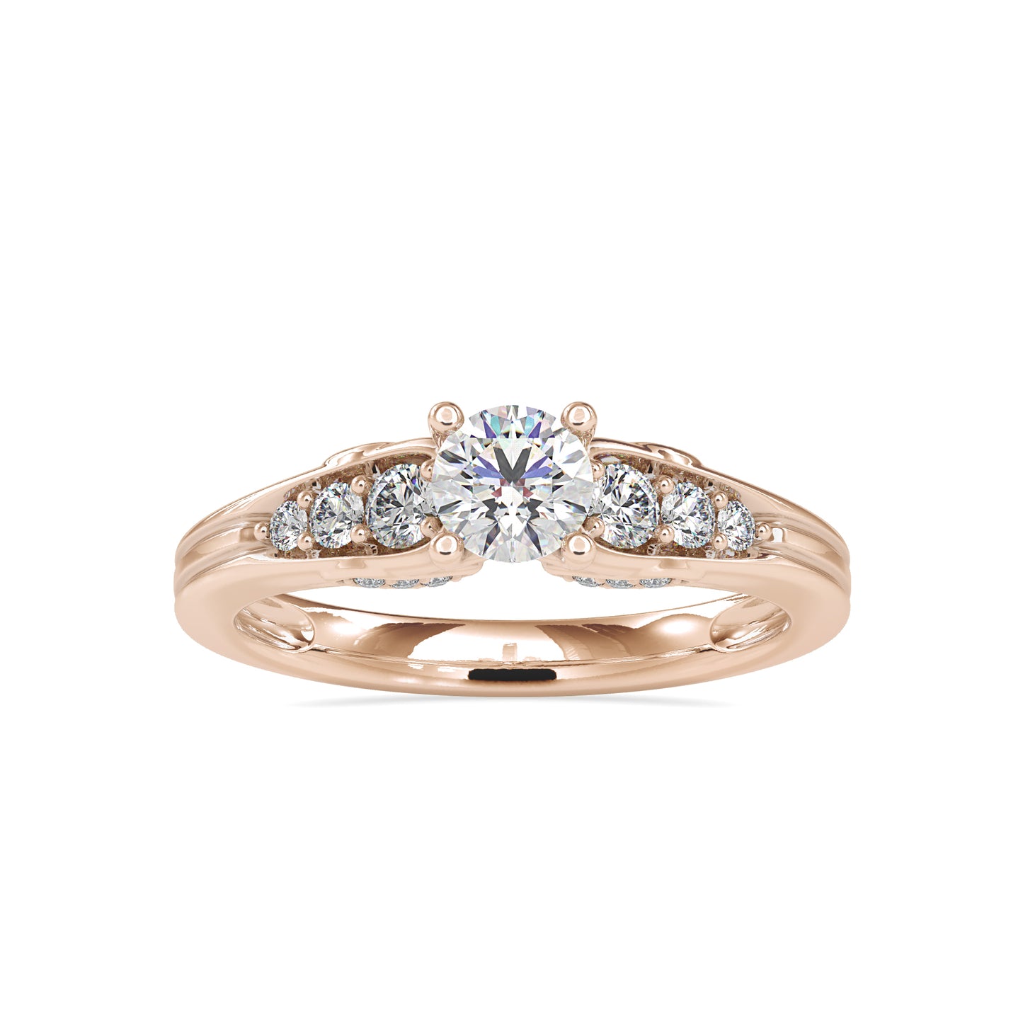 The Tara moissanite Diamond Ring
