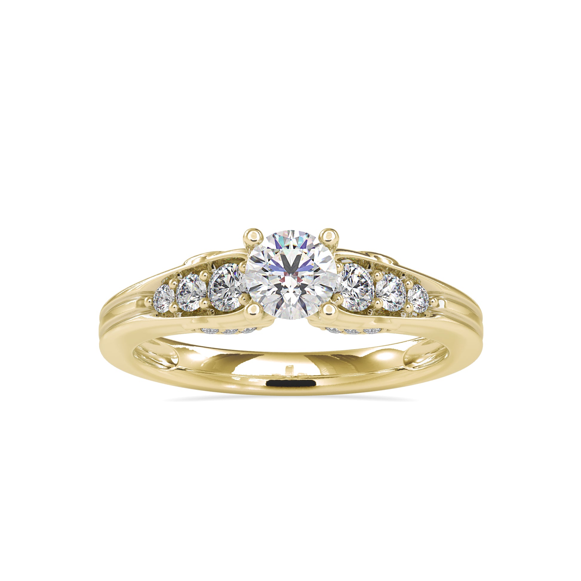 The Tara moissanite Diamond Ring