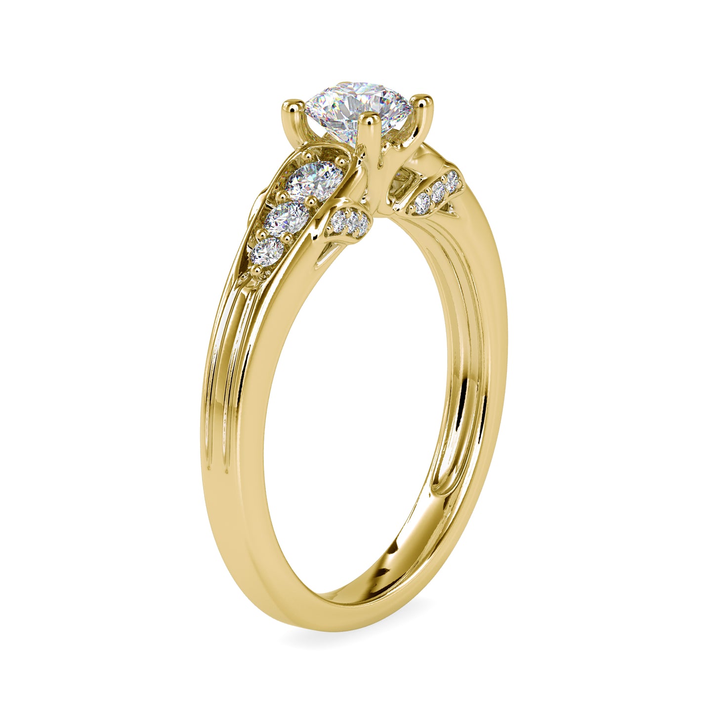 The Tara moissanite Diamond Ring