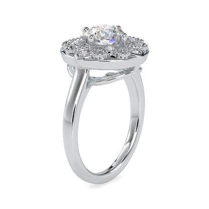 The HygeaMoissanite diamond Cluster Ring in Gold - 1.32 Ct - Ring - Vai Ra