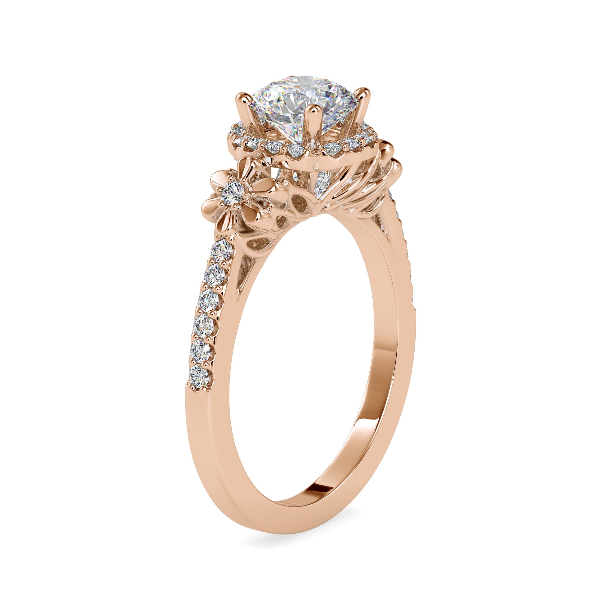 The Fauna Moissanite Diamond Ring - Vai Ra