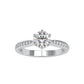 The Isabella Ring (1.28 CT) moissanite diamond