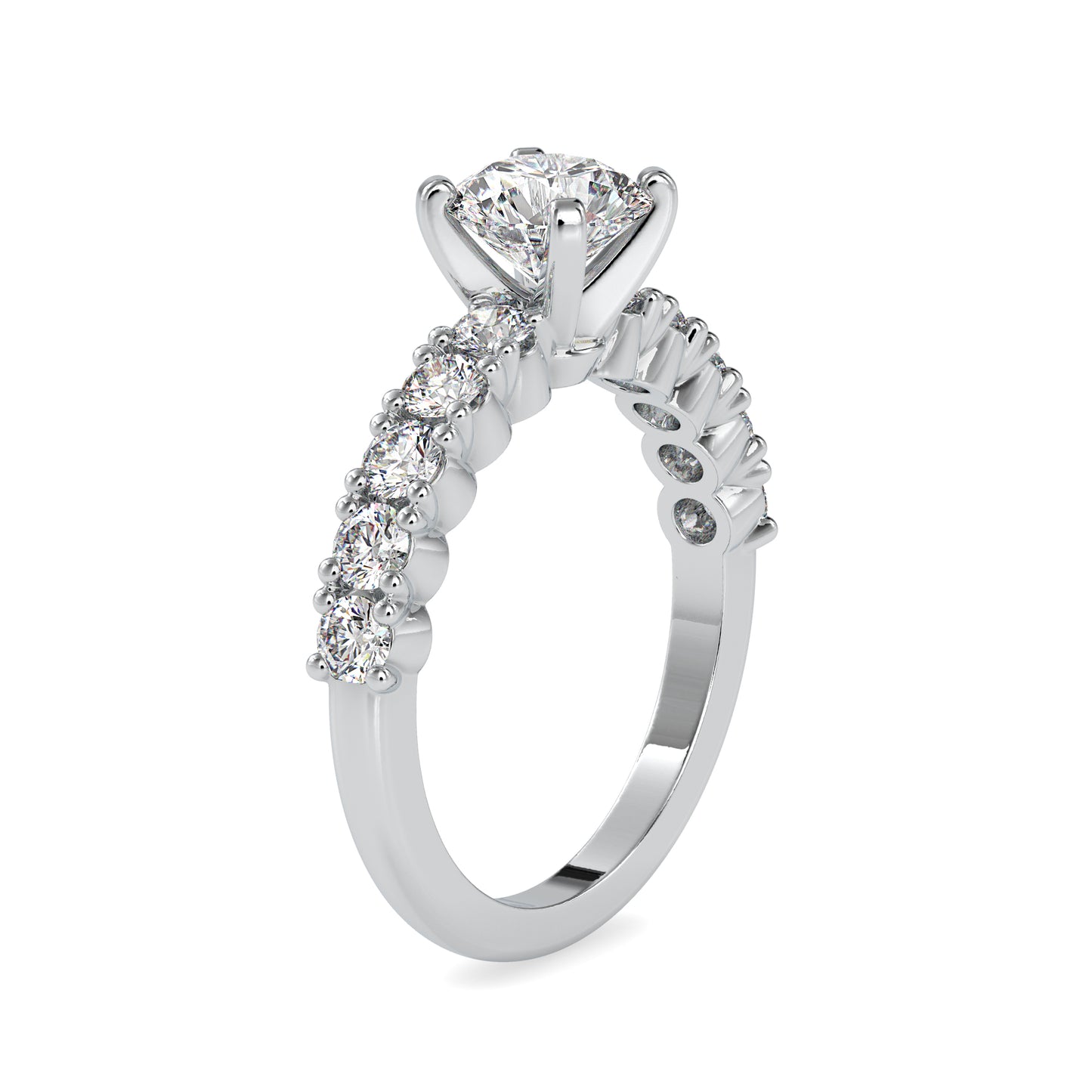 The Camila Moissanite Diamond Ring - Vai Ra