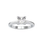 The Beatrix Ring - moissanite diamond