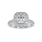 The Fabia Ring Moissanite Diamond