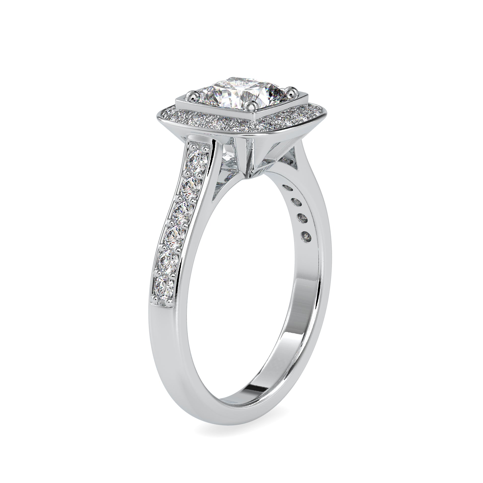 The Lucina moissanite diamond Ring - Vai Ra