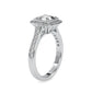 The Lucina moissanite diamond Ring - Vai Ra