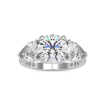 The Aurora Ring  Moissanite diamond - Vai Ra