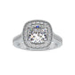 The Alethea Ring moissanite diamond