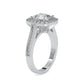 The Alethea Ring moissanite diamond