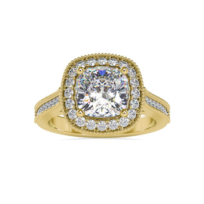 The Alethea Ring moissanite diamond