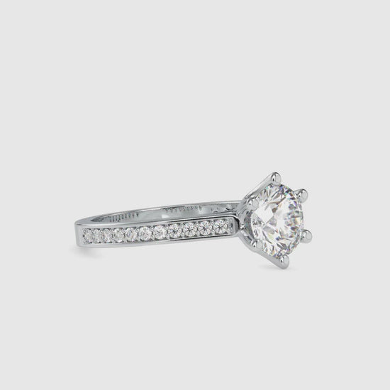 The Claudia Ring - Vai Ra  Moissanite  diamond