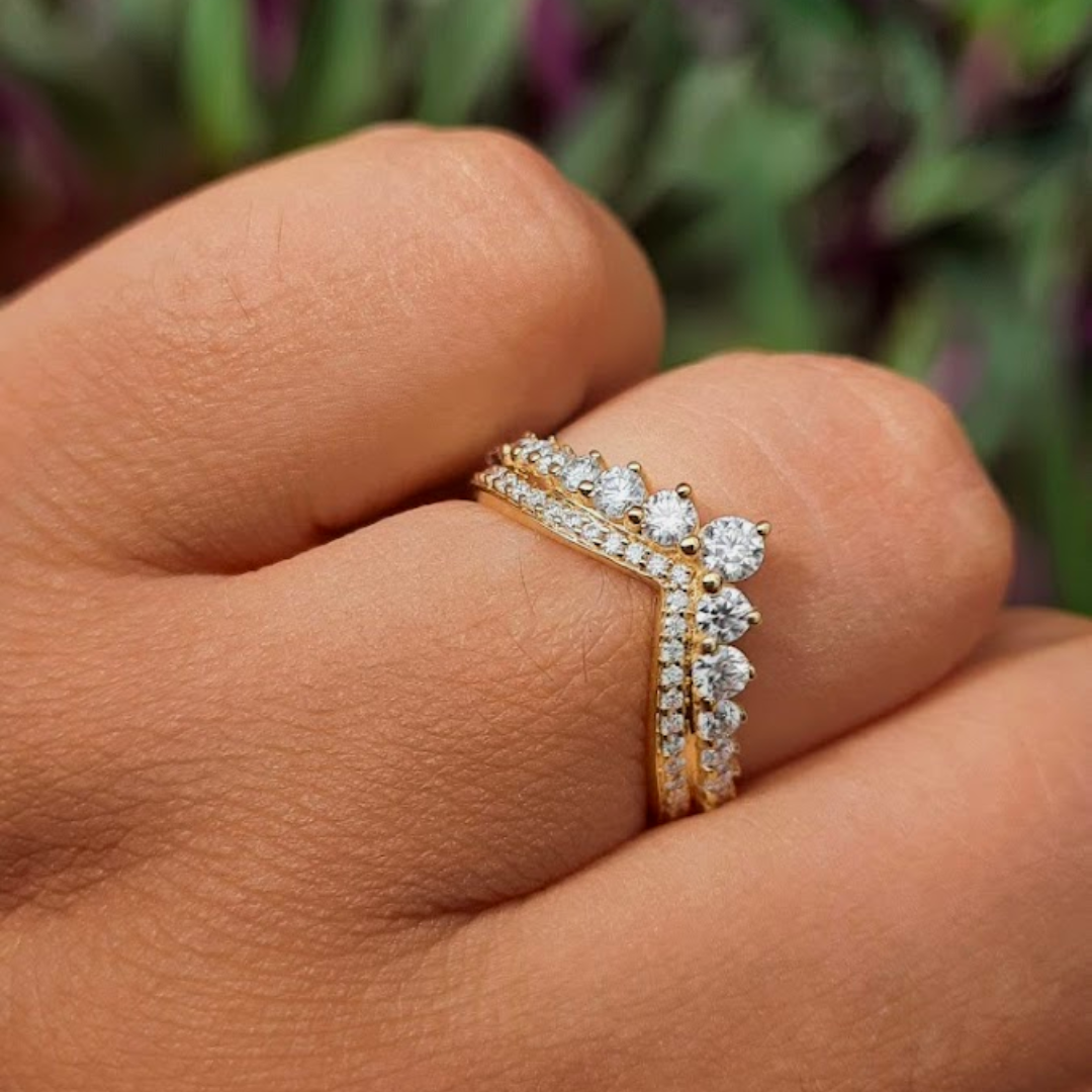 moissanite diamond engagement ring vaira
