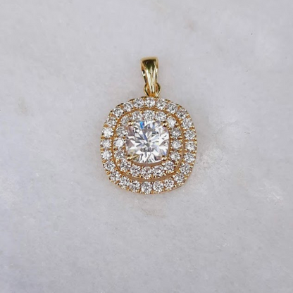 Moisannite Diamond Pendant- Vaira