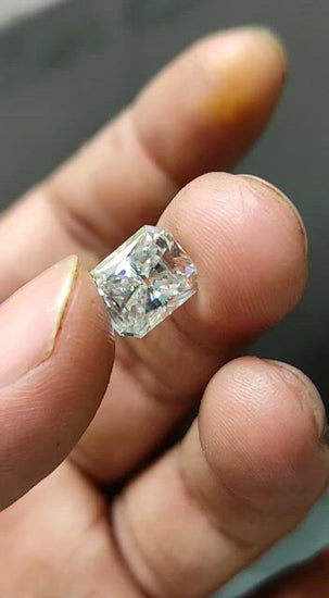 Radiant Cut Loose Moissanite Diamond
