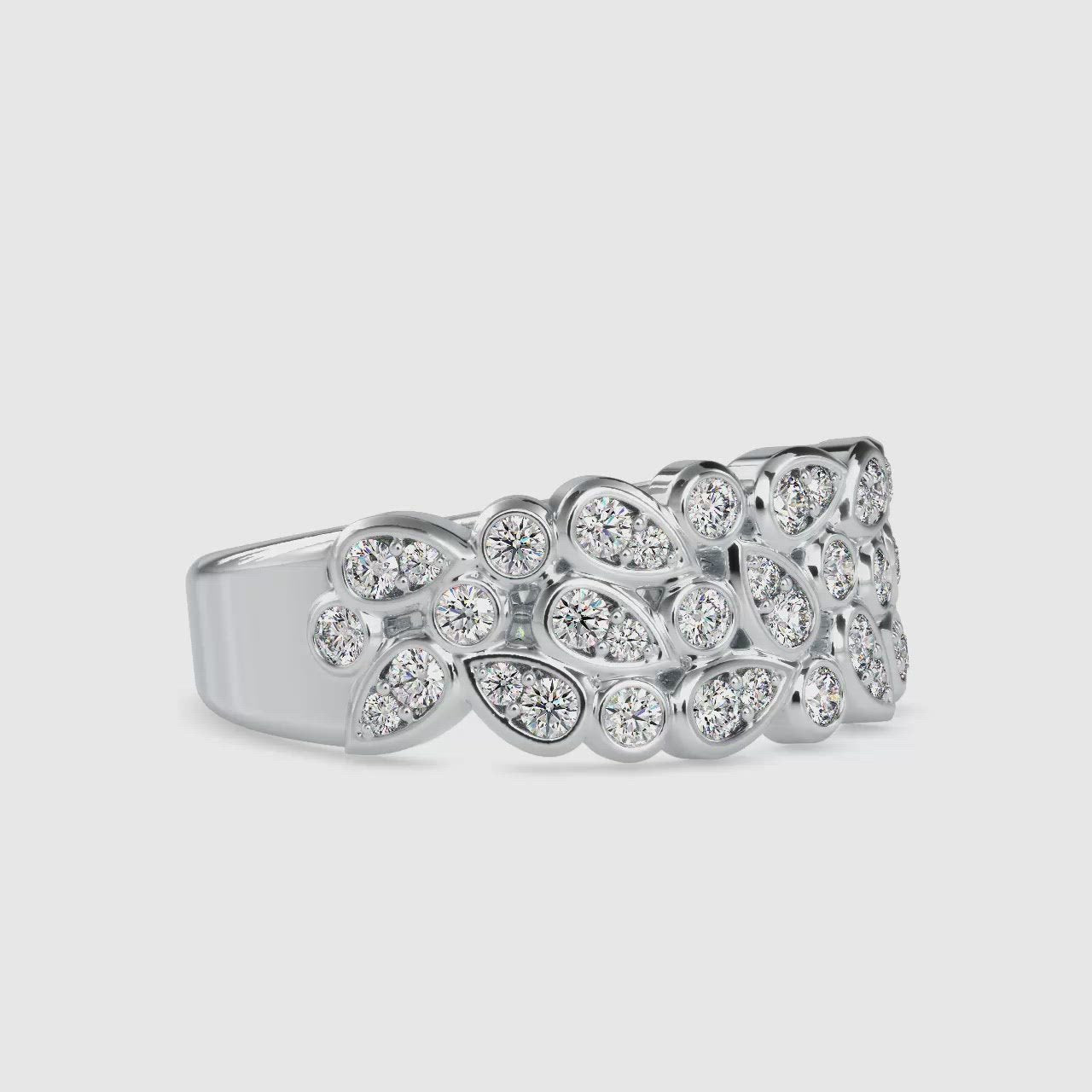 The Portia Ring - Moissanite Diamond