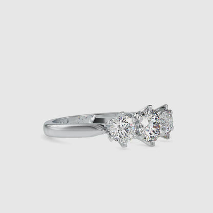 Three Star Ring (1.95 CT)