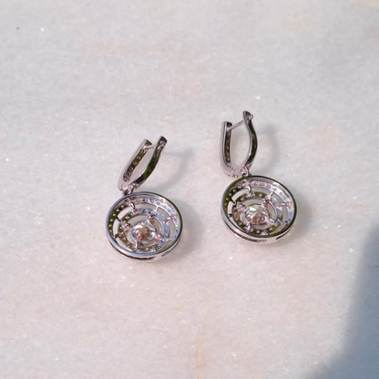 Moissanite Diamond Earrings Danglers Vaira