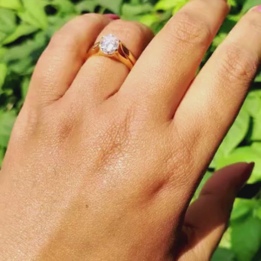 The Desire Oval Ring